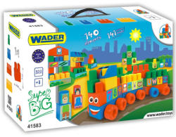 Wader Közepes méretű 140 db-os építőkockák (41583)