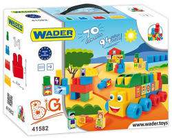 Wader Middle Blocks közepes méretű 70 db-os építőkocka szett hordtáskában (41582)