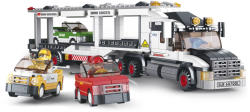 Sluban Autószállító kamion építőkészlet