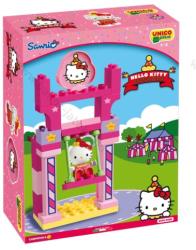 Androni Giocattoli Unico Plus Hello Kitty Hercegnő hinta 26 db-os építőkocka szett (8690)