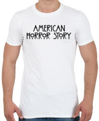 printfashion American Horror Story - Férfi póló - Fehér (498581)