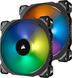 Corsair ML140 PRO RGB LED PWM 140x140x25mm Twin Pack (CO-9050078)
