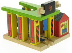 Bigjigs Toys Instalatie de spalare a trenurilor (BJT185)