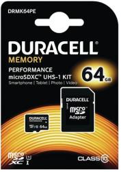 Duracell microSDHC 64GB Class 10 DRMK64PE