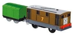 Mattel Trackmaster ThomasAndFriends Locomotiva motorizata cu vagon - Toby