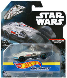 Mattel Hot Wheels - Star Wars - Carships - Millennium Falcon autóhajó (HWDPV24/DPV25)