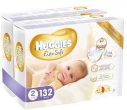 Huggies Elite Soft 2 4-7 kg 132 db