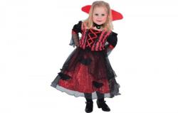 EuroCarnavales Red Witch Costum bal mascat copii