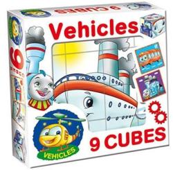 Dohány Mesekocka - Járművek 9 db-os
