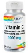 SOLARAY Vitamin c 1000 mg 30cps SOLARAY