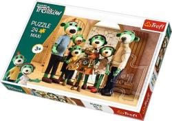 Trefl Maxi puzzle - A Treflikow család kalandjai - Csoportkép 24 db-os (14254)
