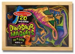 Melissa & Doug Dinozauri din lemn cu magneti (MD0476)