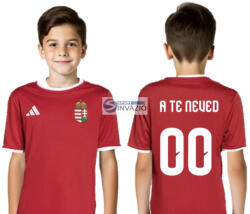  Saját névvel-számmal-Adidas Magyar szurkolói gyerek mez