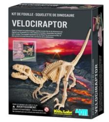 4M Kidz Labs - Dinoszaurusz régész készlet - Velociraptor