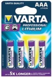 VARTA AAA 4db Professional lithium mikro elem (6103301404)