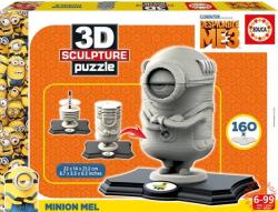 Educa 3D szobor puzzle - Gru 3 - Minyonok - Mel 160 db-os (17140)