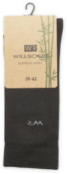 Willsoor Set șosete bărbătești Bamboo Willsoor 8734 în culoarea grafitului