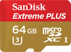 SanDisk microSDXC Extreme Plus 64GB A1 SDSQXBG-064G-GN6MA