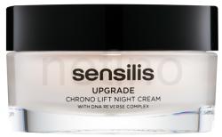 Sensilis Upgrade Chrono Lift liftinges éjszakai krém az arc kontúrjának megerősítésére 50 ml