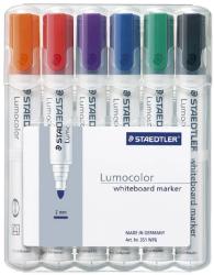 STAEDTLER Whiteboard marker varf rotund 6 buc/set, STAEDTLER Lumocolor