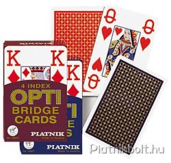 Piatnik Opti Bridge 4 Indexes bridzskártya 55 lap (140211)