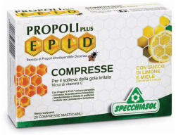 Specchiasol EPID Propolisz szopogató tabletta mézes-citromos ízben 20 db