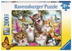 Ravensburger Mókás cicák XXL puzzle 200 db-os (12620)