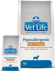 Vet Life Hypoallergenic Fish & Potato 2 kg