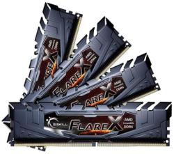 G.SKILL FlareX For AMD 64GB (4x16GB) DDR4 2933MHz F4-2933C14Q-64GFX