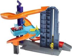 Mattel Hot Wheels Parcare cu lift Speedtropolis (CDL36)