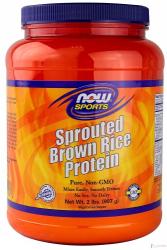 NOW Sports Sprouted Brown Rice Protein 907 g