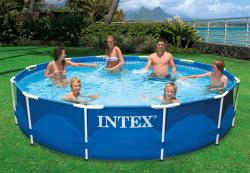 Intex medence 366x76cm fémvázas 28210