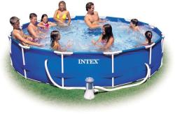 Intex medence 366x76cm fémvázas + vízforgató 2006L/h