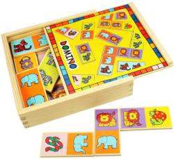 Bigjigs Toys Domino pentru copii (BJ529-2589)