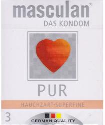 Masculan Pur extra vékony óvszer 3 db