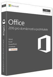 Microsoft Office 2016 Home & Business for Mac CZE (1 User) W6F-00999