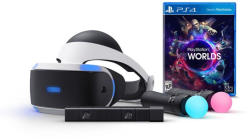 Vásárlás: Sony PlayStation PS4 VR + Camera + VR Worlds + Move Twin Pack  (PS719880561) VR szemüveg árak összehasonlítása, PlayStation PS 4 VR Camera  VR Worlds Move Twin Pack PS 719880561 boltok