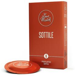 Love Match Sottile extra vékony óvszer 6 db
