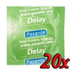 Pasante Infinity (Delay) késleltetős óvszer 20 db