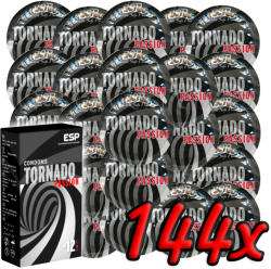 ESP Condoms Tornado Passion XL méretű óvszer 144 db