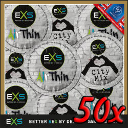 EXS Condoms Air Thin City Mix 50 db