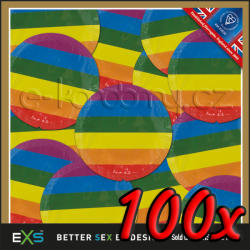 EXS Condoms Rainbow Flag 100 db