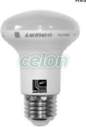 Lumen Bec Power Led R63 E27 10W R63 Alb Rece 6200k 230V (13-2742100)