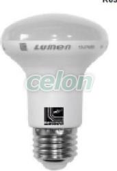 Lumen Bec Power Led R63 E27 10W R63 Alb Cald 3000k 230V (13-27421000)
