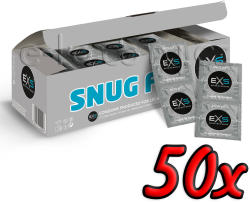 EXS Condoms Snug Fit szűkebb méretű óvszer 50 db
