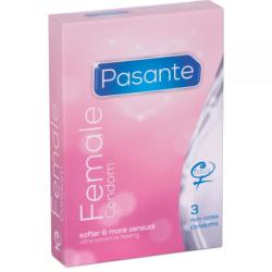 Pasante Female Condom női óvszer 3 db