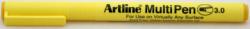 Artline Marker universal ARTLINE Multi Pen, varf tesit 3.0mm - galben (EMP-3-YE)
