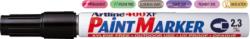 Artline Marker cu vopsea ARTLINE 400XF, corp metalic, varf rotund 2.3mm - negru (EK-400XF-BK) - viamond