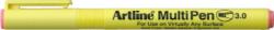 Artline Marker universal ARTLINE Multi Pen, varf tesit 3.0mm - roz pastel (EMP-3-PPK)