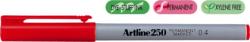 Artline Permanent marker ARTLINE 250, corp plastic, varf rotund 0.4mm - rosu (EK-250-RE) - viamond